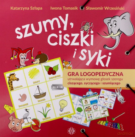Gra logopedyczna - Szumy, ciszki i syki - Katarzyna Szłapa, Iwona Tomasik, Sławomir Wrzesiński [GRA]