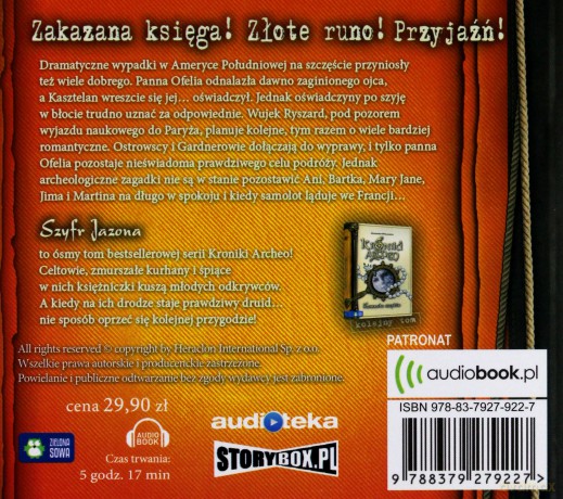 Kroniki Archeo. Szyfr Jazona cz. 8 - Stanisław Grzesiuk [AUDIOBOOK]