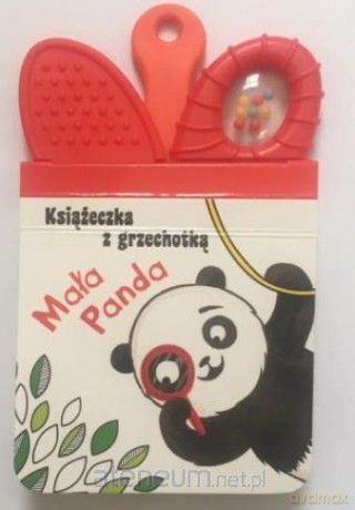 Książeczka z grzechotką. Mała Panda [KSIĄŻKA]