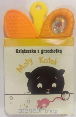 Książeczka z grzechotką. Mały Kotek [KSIĄŻKA]