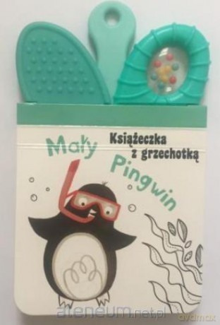 Książeczka z grzechotką. Mały Pingwin [KSIĄŻKA]