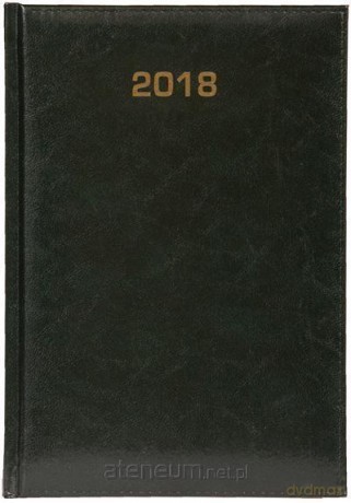 Książkowy A4 tygodniowy 2018 - Baladek zieleń [KALENDARZ]