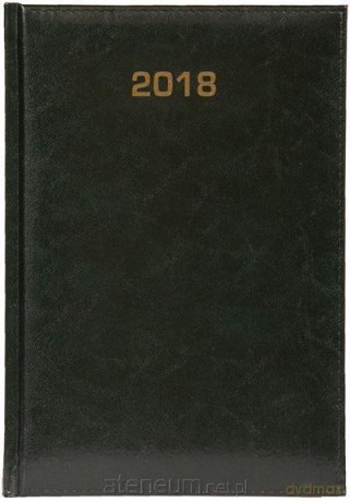 Książkowy A5 dzienny 2018 - Baladek zieleń [KALENDARZ]