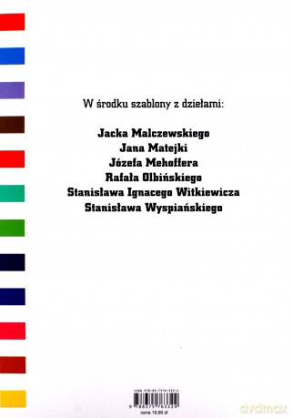 Malarswo polskie. Szablony do kolorowania - Karol Prajzner [KSIĄŻKA]