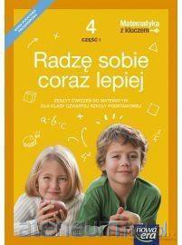 Matematyka Szkoła podstawowa 4/1 Z Kluczem Radzę sobie [KSIĄŻKA]