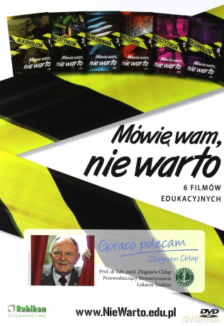 Mówię wam, nie warto - 6 filmów [DVD]+[KSIĄŻKA]