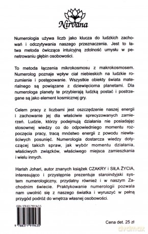 Numerologia Wedyjska - Harish Johari [KSIĄŻKA]