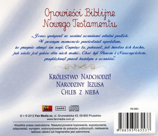 Opowieści Biblijne Królestwo nadchodzi [AUDIOBOOK]