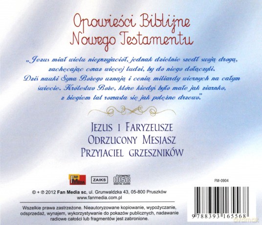 Opowieści Biblijne. Jezus i Faryzeusze [AUDIOBOOK]