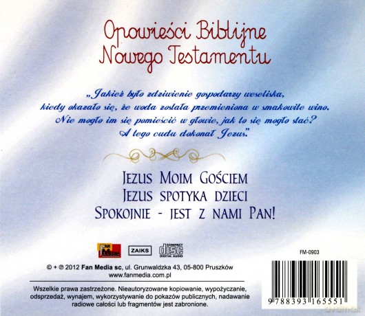 Opowieści Biblijne. Jezus moim gościem [AUDIOBOOK]