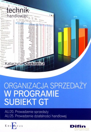 Org.sprzedaży z wykorzystaniem programu Subiekt GT - Katarzyna Osiekowicz [KSIĄŻKA]