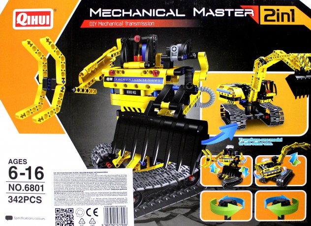 Mechanical Master - koparka [KLOCKI]