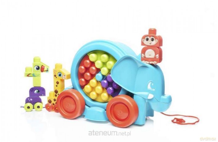 Mega Bloks Spacerowy słonik z klockami [KLOCKI]
