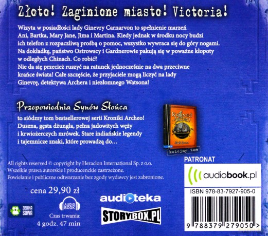 Przepowiednia Synów Słońca cz. 7 - Stanisław Grzesiuk [AUDIOBOOK]