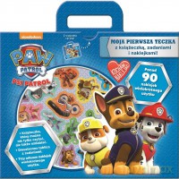 Psi Patrol. Na ratunek 2 Teczka z naklejkami [KSIĄŻKA]