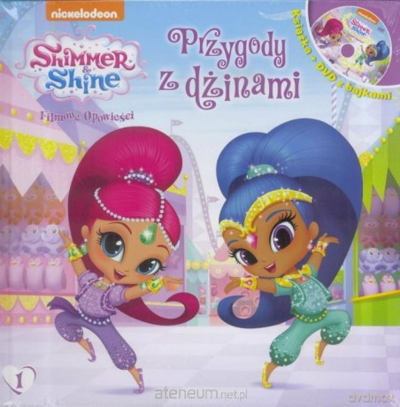 Shimmer i Shine 1: Przygody z dżinami [KSIĄŻKA]+[DVD]
