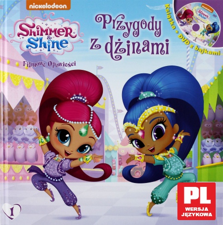 Shimmer i Shine 1: Przygody z dżinami [KSIĄŻKA]+[DVD]
