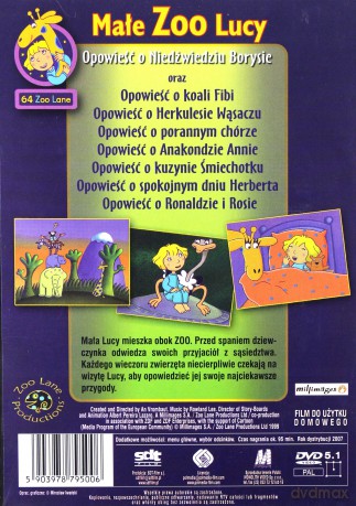 Małe ZOO Lucy 1: Opowieść o Niedźwiedziu Borysie [DVD]