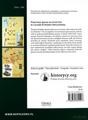 Taktyka walk na pustyni w czasie II wojny - Paddy Griffith [KSIĄŻKA]
