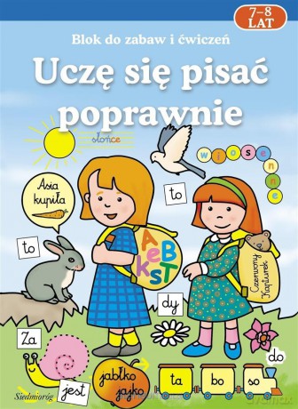 Uczę się pisać poprawnie 7-8 lat [KSIĄŻKA]