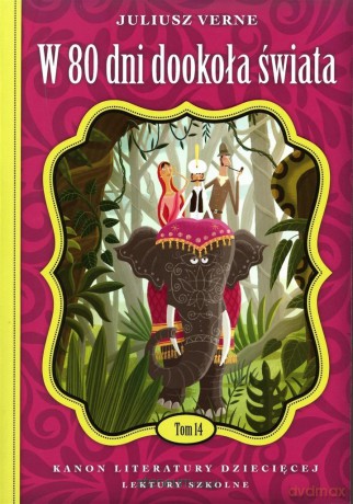 W 80 dni dookoła świata - Juliusz Verne [KSIĄŻKA]