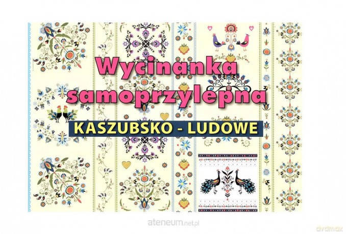 Wycinanka samoprzylepna A4 Wzory kaszubsko-ludowe