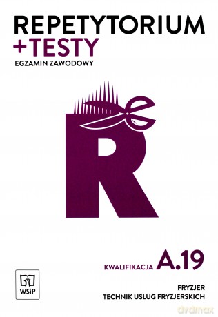 Zestaw Fryzjer z językiem angielskim A.19 [KSIĄŻKA]