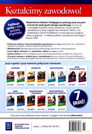 Zestaw Fryzjer z językiem angielskim A.19 [KSIĄŻKA]