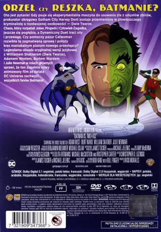 Batman Kontra Dwie Twarze [DVD]