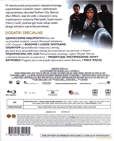 Batman v Superman: Świt Sprawiedliwości (Premium Collection) [Blu-Ray]