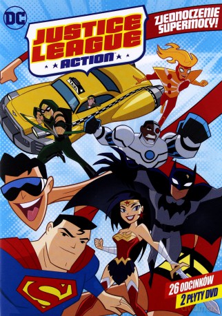 DC Justice League: Action Sezon 1 Część 1 [2DVD]