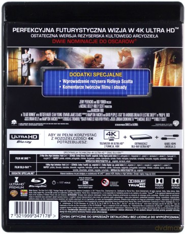 Łowca androidów [Blu-Ray 4K]+[Blu-Ray]