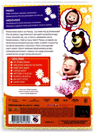 Masza i Niedźwiedź część 7: Bajeczna Bajka [DVD]