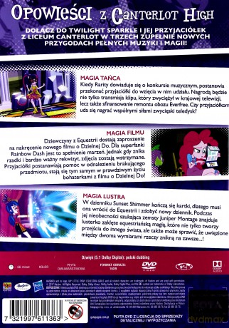 My Little Pony: Equestria Girls - Opowieści z Canterlot High [DVD]