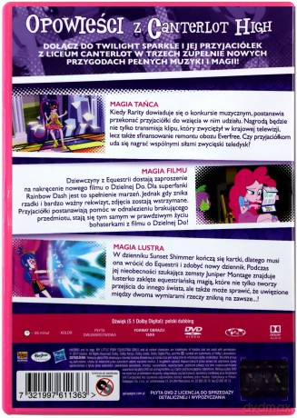 My Little Pony: Equestria Girls - Opowieści z Canterlot High [DVD]