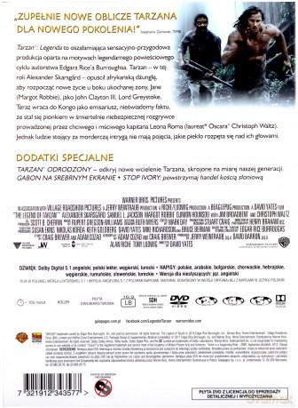 Tarzan: Legenda (Premium Collection) [DVD]