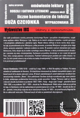Quo vadis. Lektura z opracowaniem - Henryk Sienkiewicz [KSIĄŻKA]
