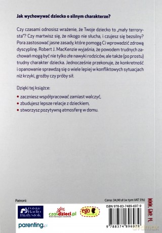 Uparte dzieci. Od konfliktu do współpracy - Robert J. MacKenzie [KSIĄŻKA]