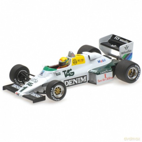 Williams FW 08C Ford Ayrton Senna Donington Park Test 19th July 1983