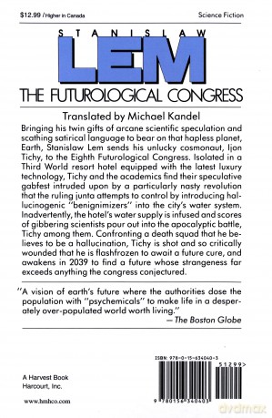 The Futurological Congress: From the Memoirs of Ijon Tichy - Stanisław Lem [KSIĄŻKA]