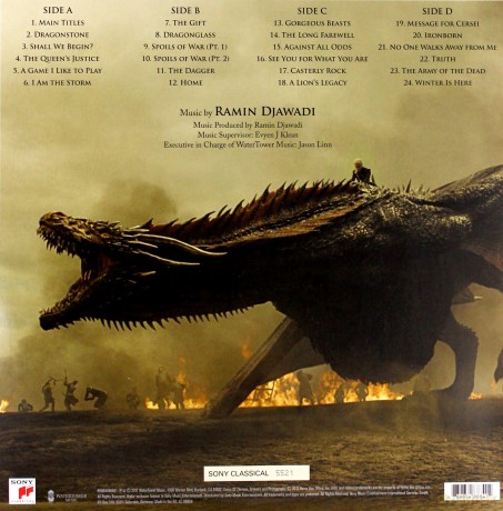 Game of Thrones Season 7 soundtrack (Gra o Tron Sezon 7) (Ramin Djawadi) [2xWinyl]