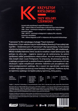 Trzy Kolory Czerwony [DVD]