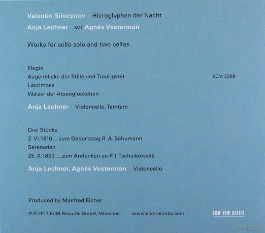 Valentin Silvestrov: Hieroglyphen Der Nacht [CD]