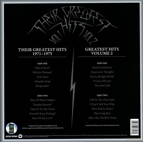 The Eagles: Their Greatest Hits Volumes 1 & 2 [2xWinyl]