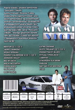 Miami Vice sezon 1 [BOX] [11DVD]