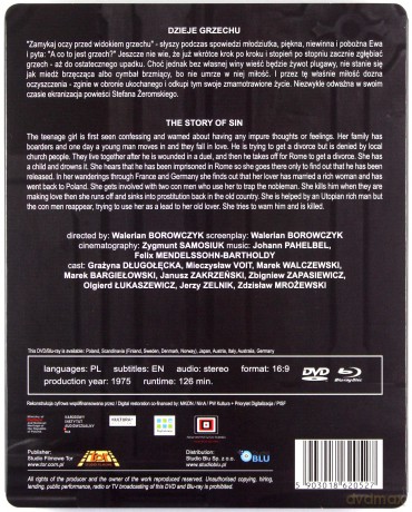 Dzieje grzechu (Digitally Restored) (steelbook) [Blu-Ray]+[DVD]