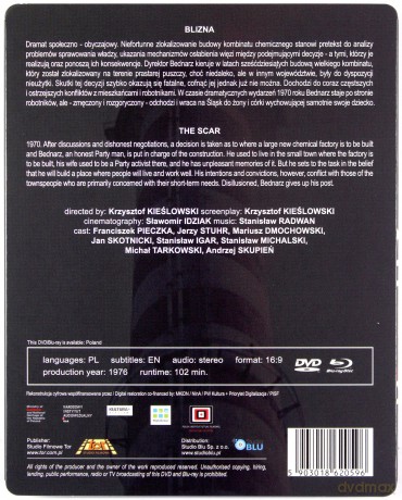 Blizna (Digitally Restored) (steelbook) [Blu-Ray]+[DVD]