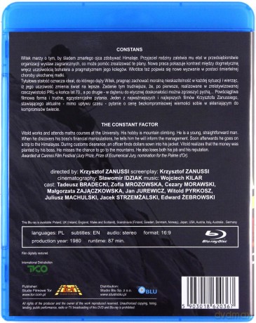 Constans (Digitally Restored) [Blu-Ray]