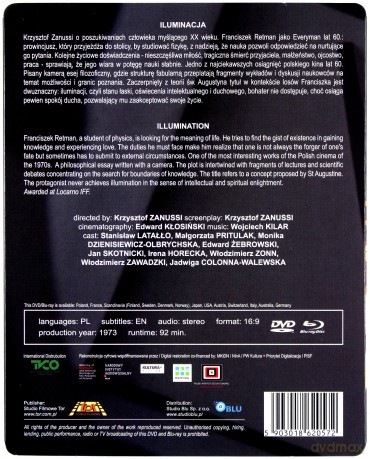 Iluminacja (Digitally Restored) (steelbook) [Blu-Ray]+[DVD]