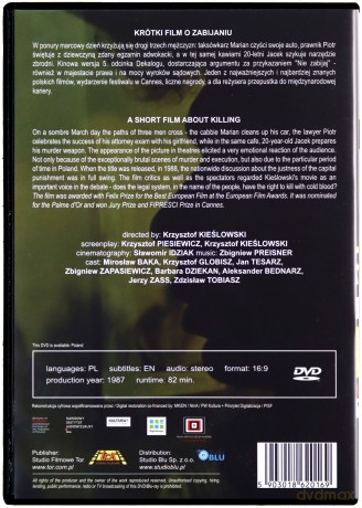 Krótki film o zabijaniu (Digitally Restored) [DVD]